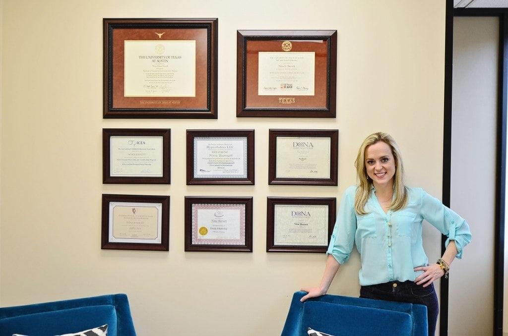 The Baby Chick and some of her certifications