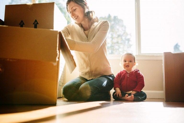 Packing and Survival Tips for Moving With Babies & Toddlers