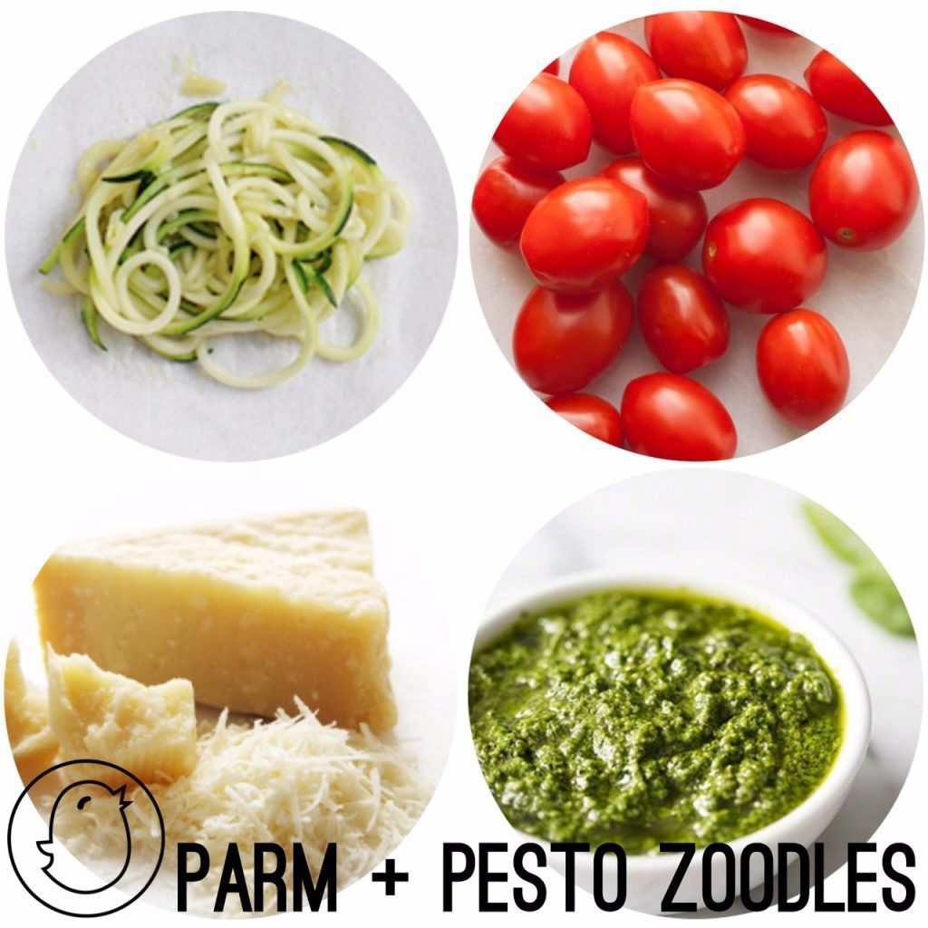 Toddler approved, Dinner, Zoodles, Parmesan, Pesto, Cherry tomatoes, Dinner