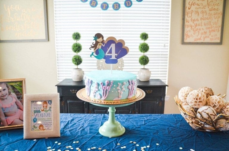 A Mermaid Princess Birthday Party Theme