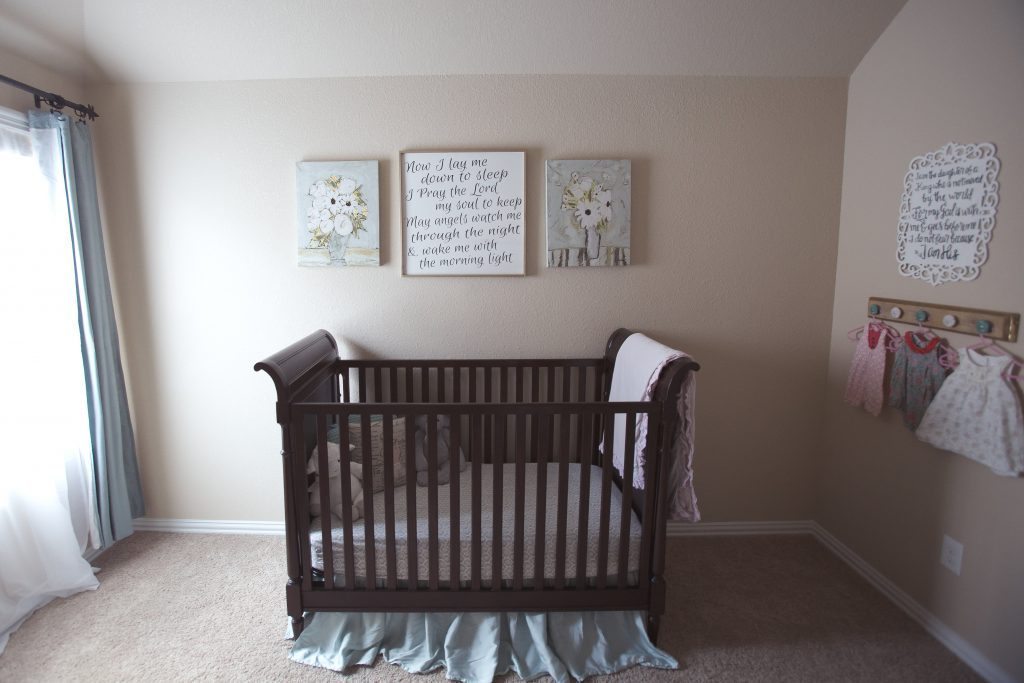 Brooklyn Olivia, Newborn lifestyle photography, Family photography, newborn photography, nursery, crib, baby girl's room