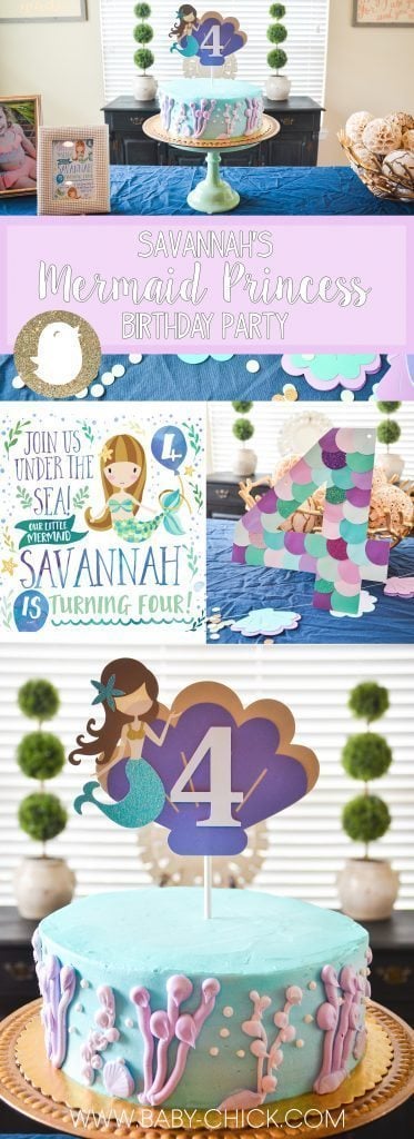 Looking for an adorable birthday party idea? Check out the Mermaid Princess Party Jessica threw for her little girl!