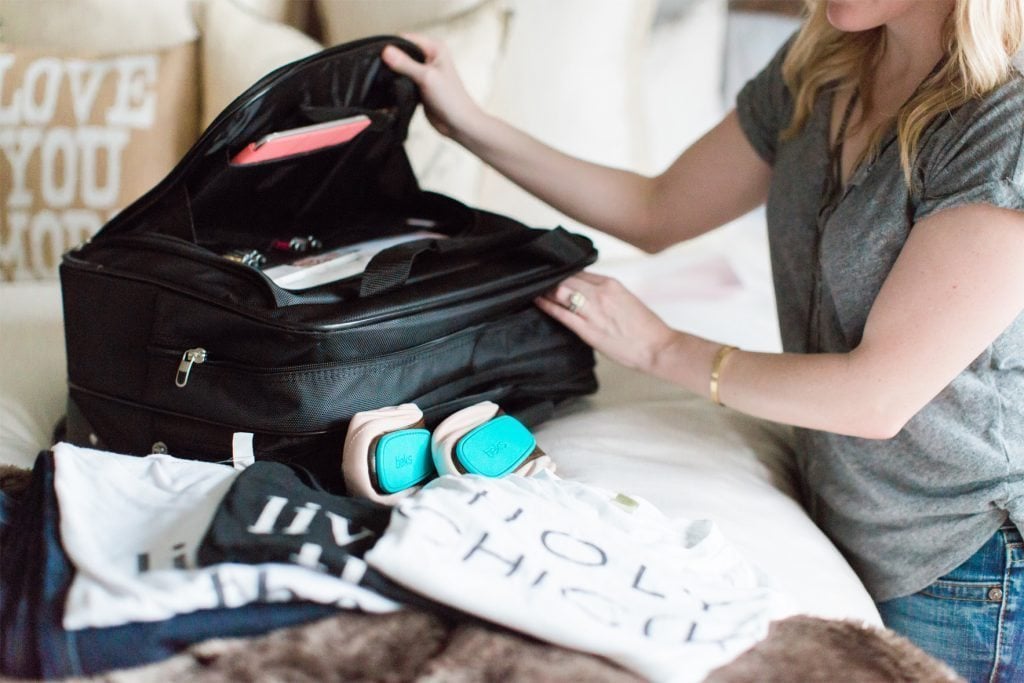 what to pack, baby chick, abc kids expo, expo essentials, expo must-haves