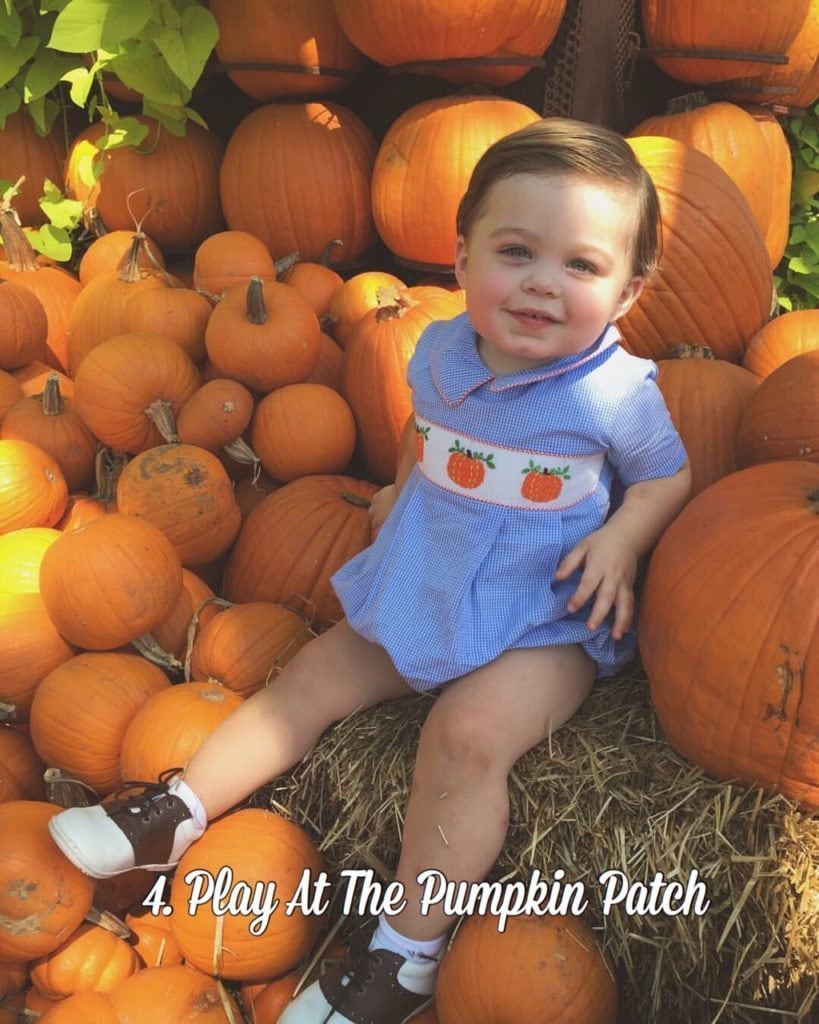 Baby Chick, pumpkin patch, Fall play dates