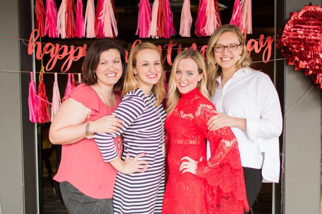 Galentine's brunch, valentine's day with your girl friends, baby chick