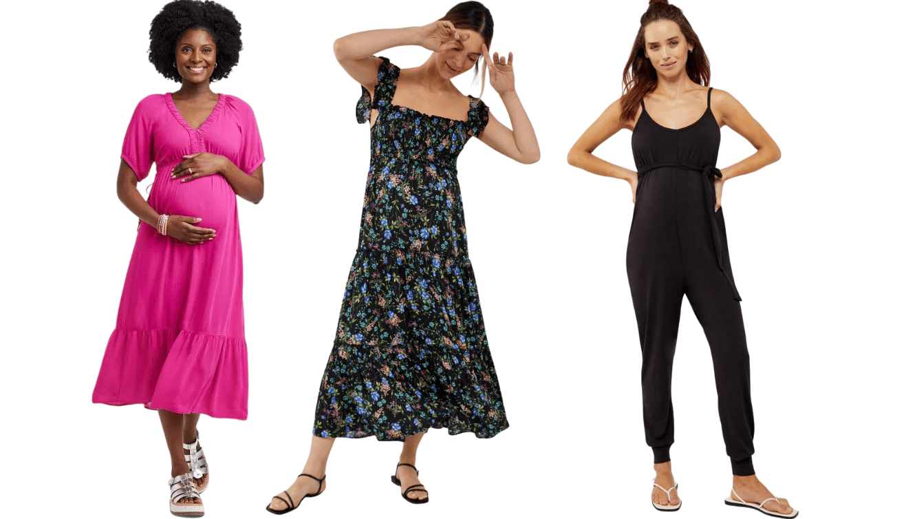 Maternity dresses and jumpsuit