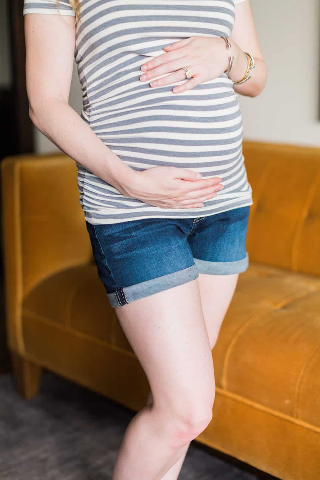a pea in the pod, maternity shorts, maternity clothes