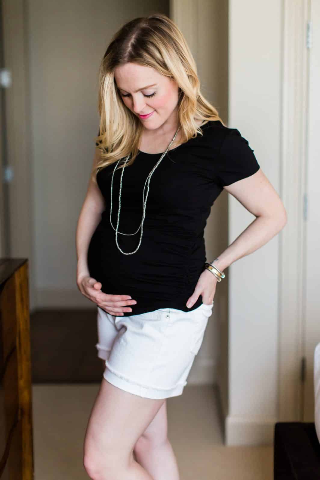 a pea in the pod, maternity tops, maternity shorts, maternity clothes
