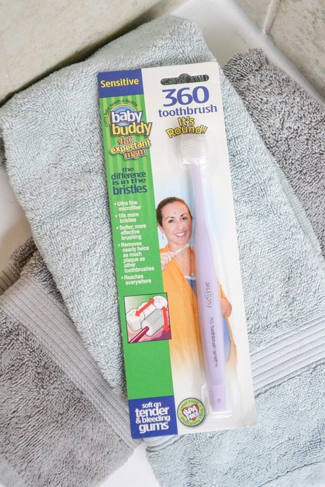 sensitive toothbrush for expecting moms