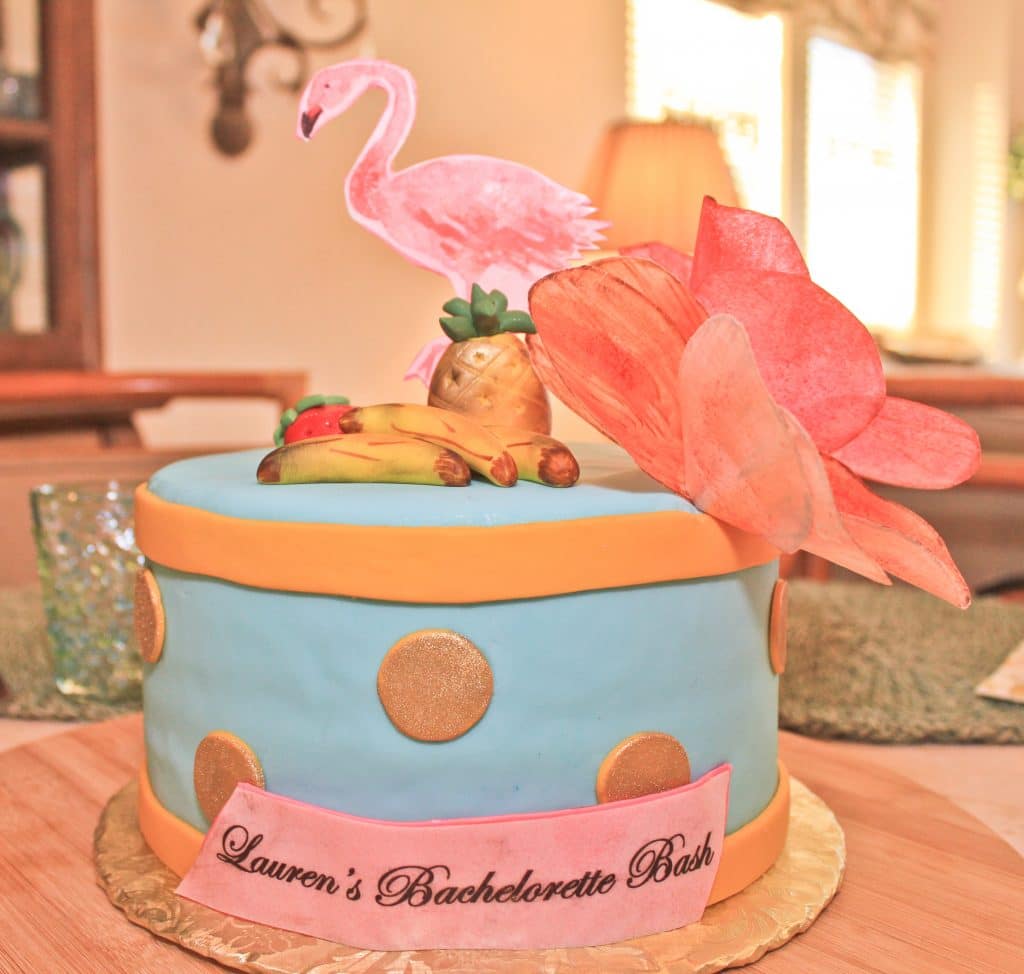 Cake for the Bangin' Bachelorette Beach Bash | Baby Chick