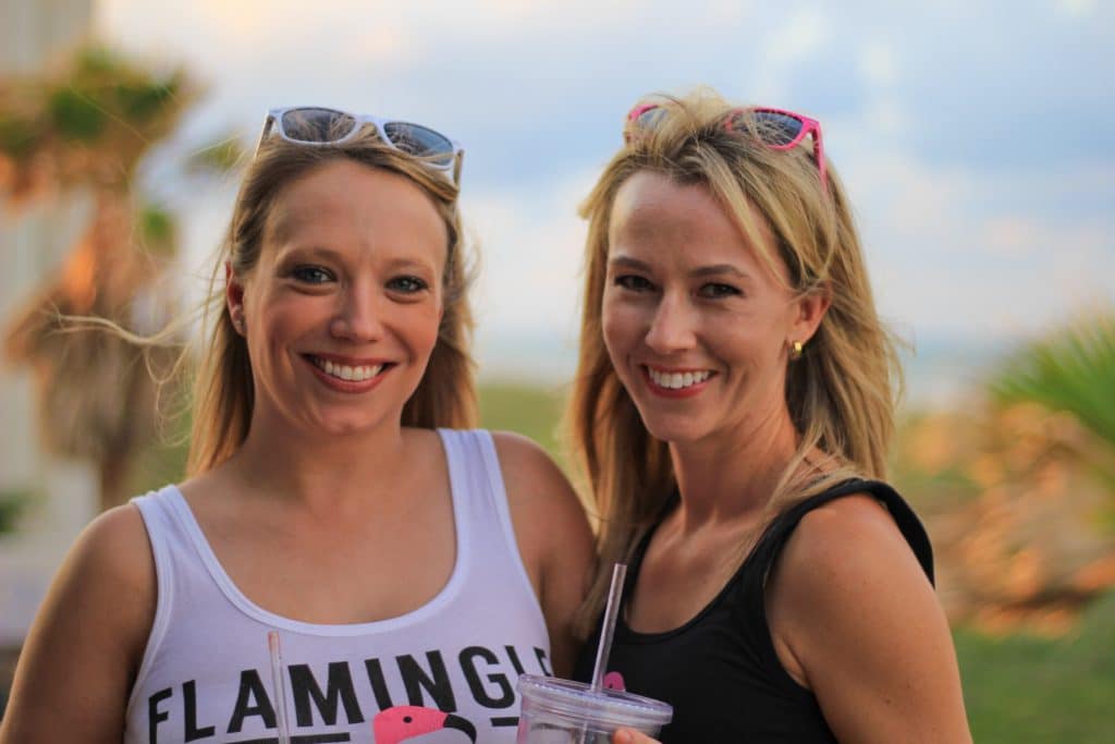 Pictures with the Bride at the Bangin' Bachelorette Beach Bash | Baby Chick