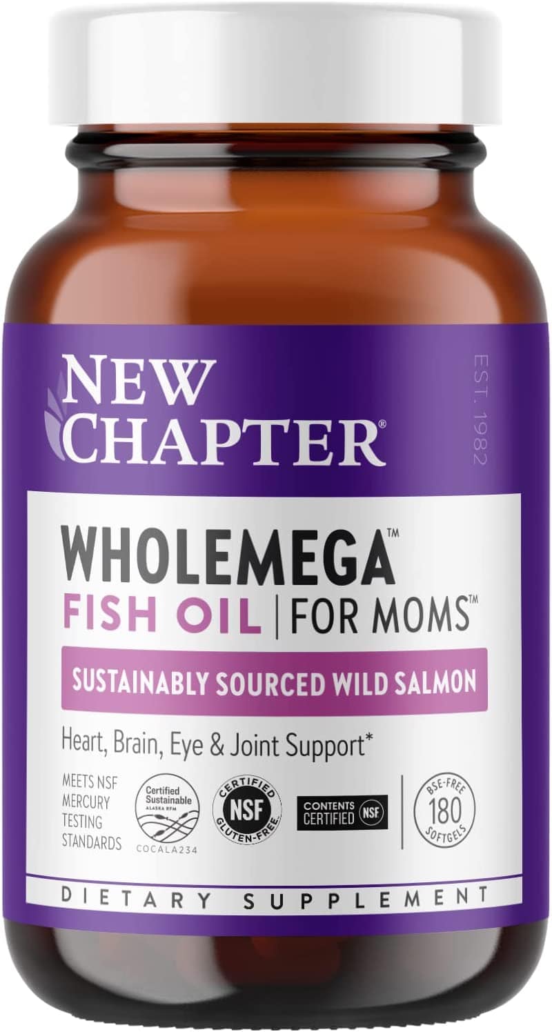 New Chapter Wholemega Fish Oil for Moms