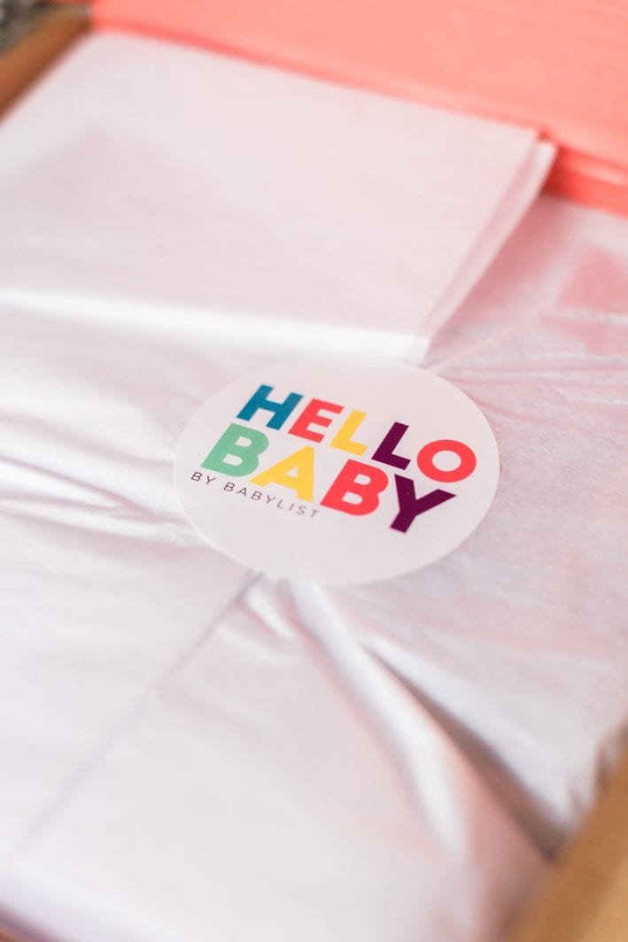 Hello Baby Box from Babylist | Baby Chick