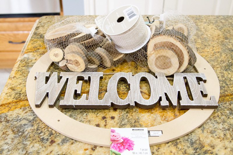 DIY, welcome sign, baby chick, craft