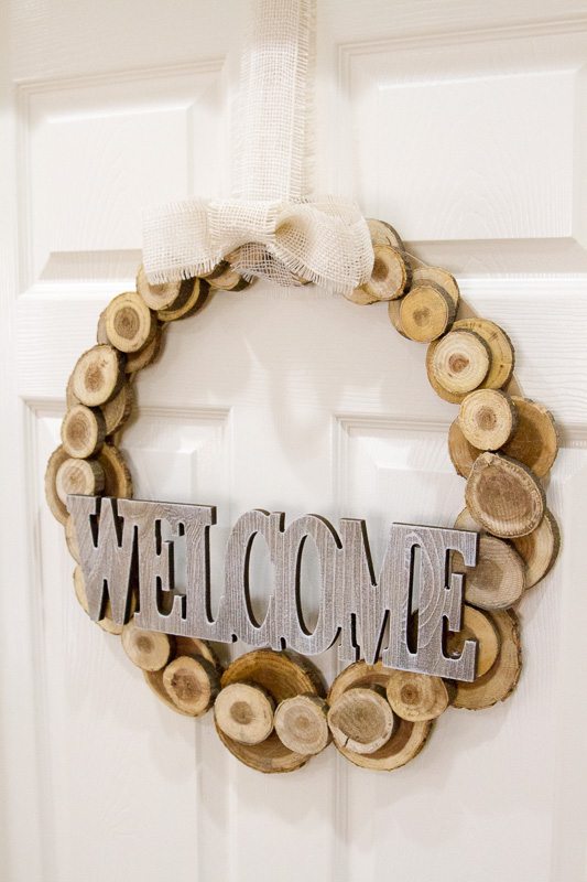 DIY, welcome sign, baby chick, craft