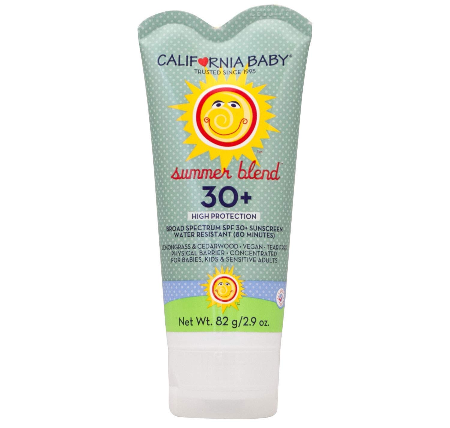 California Baby Face & Body Sunscreen Lotion SPF 30+