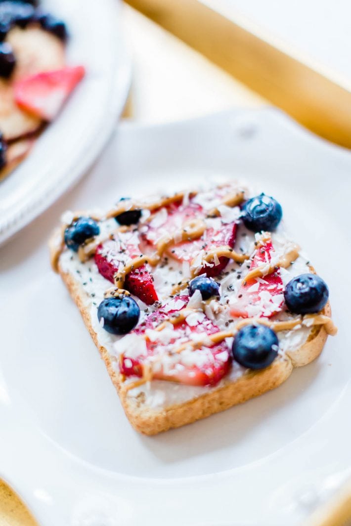Loaded Toast - Breakfast in Bed Recipes for Father's Day | Baby Chick