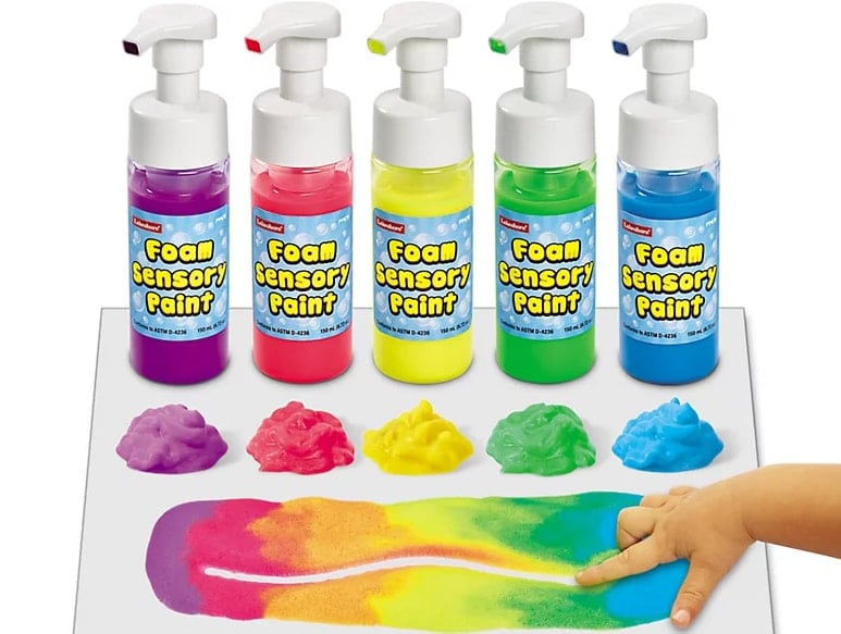 Foam sensory paint 