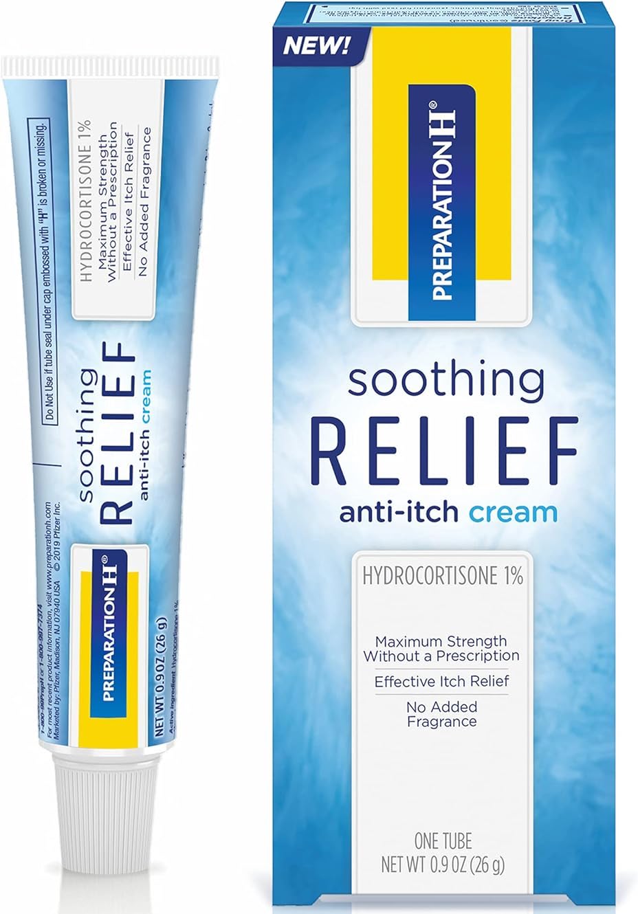 Preparation H Soothing Relief Anti Itch Cream