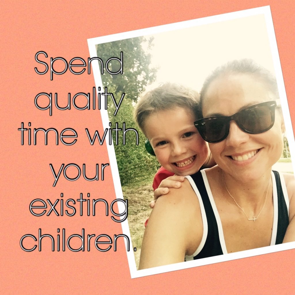 Quality time, existing children | last month of pregnancy