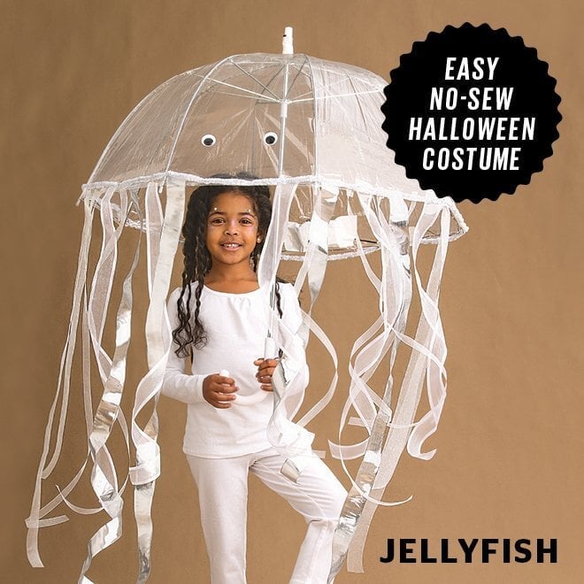 DIY jellyfish costume