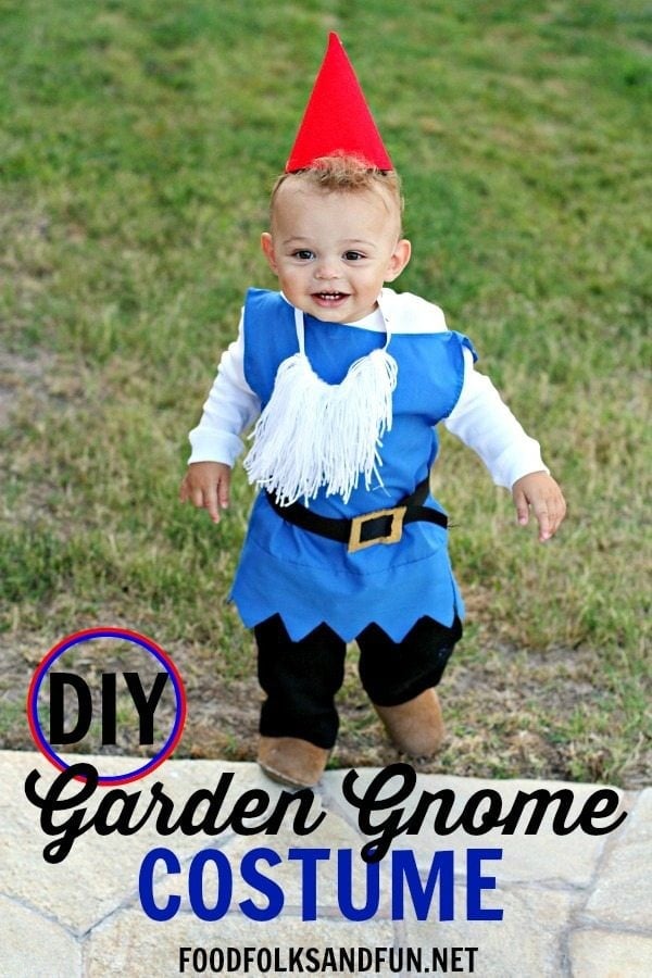 garden gnome halloween costume for toddlers