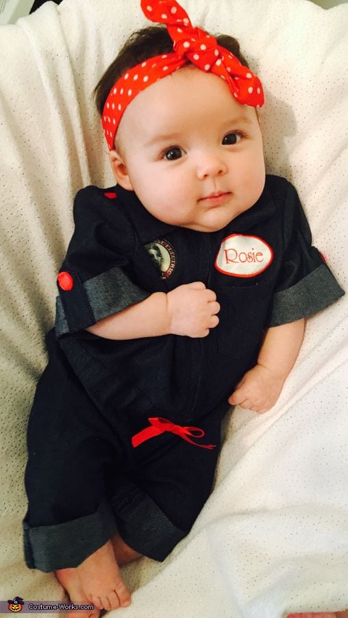 Rosie the Riveter Baby Costume