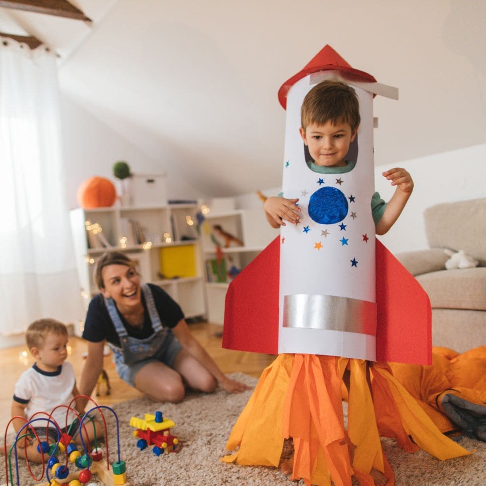 Rocket Halloween costume for toddlers