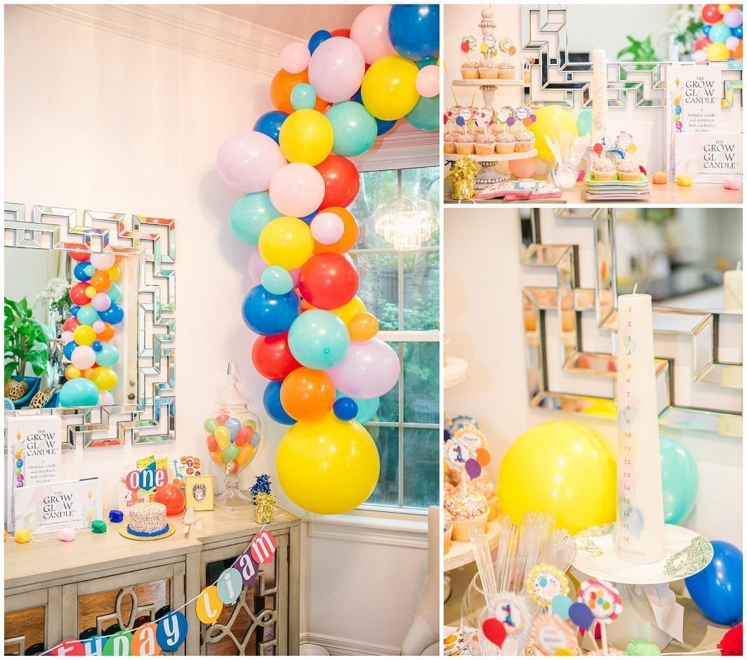 Balloon Themed Birthday Party | Baby Chick