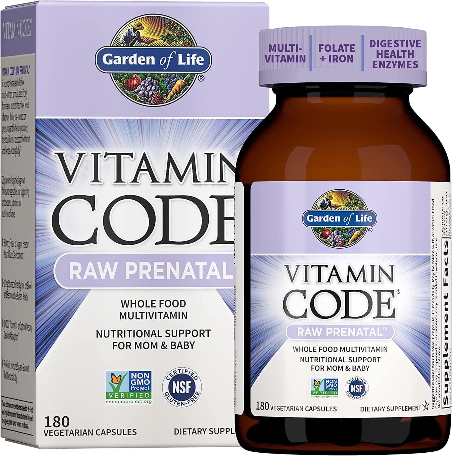Garden of Life Vitamin Code Raw Prenatal Vitamins