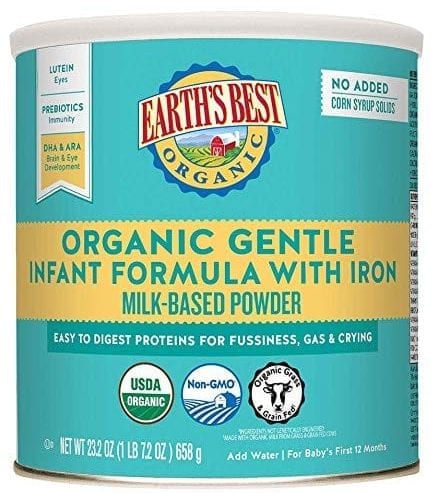 The Best 5 Organic Infant Formula Choices | Baby Chick