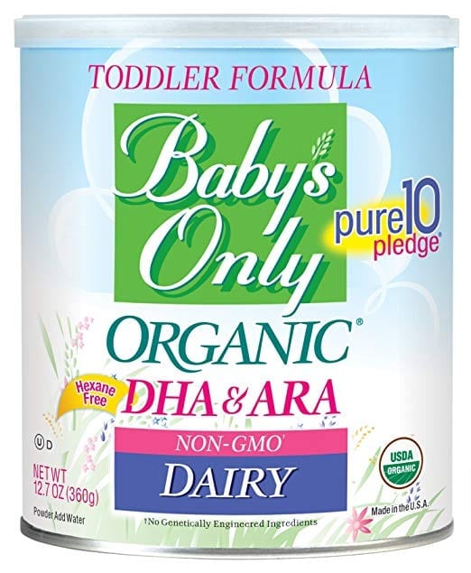 The Best 5 Organic Infant Formula Choices | Baby Chick