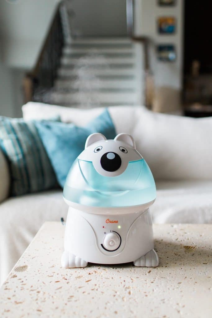 surviving baby's cold, cool mist humidifier