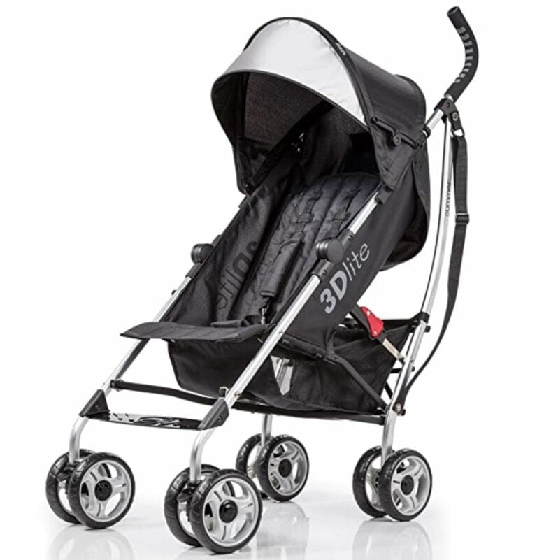 Summer Infant 3Dlite Convenience Stroller in black