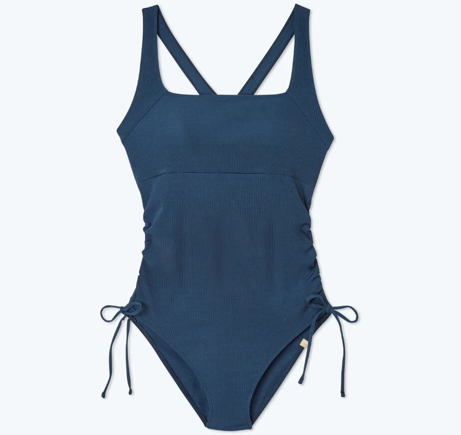 The Maternity Ribbed Cinched Current Swimsuit