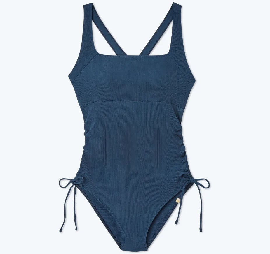 The Maternity Ribbed Cinched Current Swimsuit