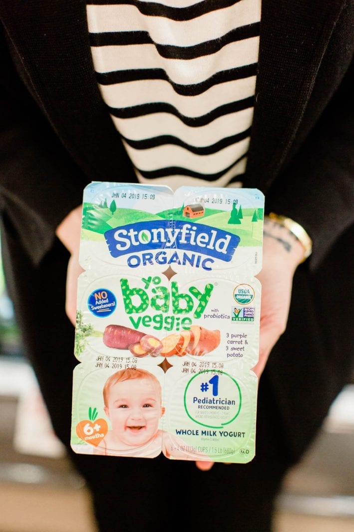 Veggies in Yogurt?! Meet Stonyfield Yobaby Veggie! | Baby Chick