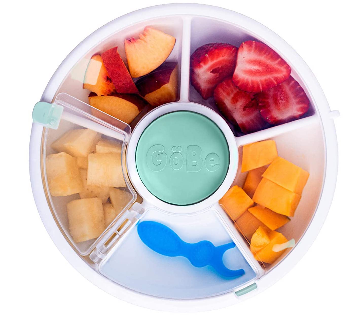 GoBe kids snack container spinner 