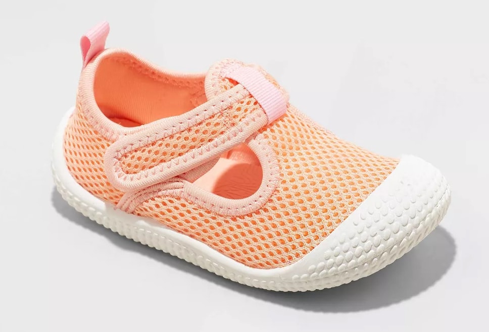 Peach water shoes for kids 