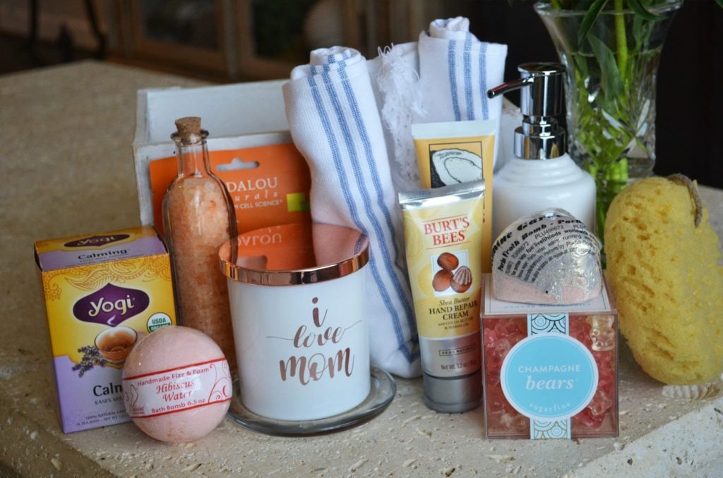 diy spa in a box, mother's day gift diy, relaxation kit
