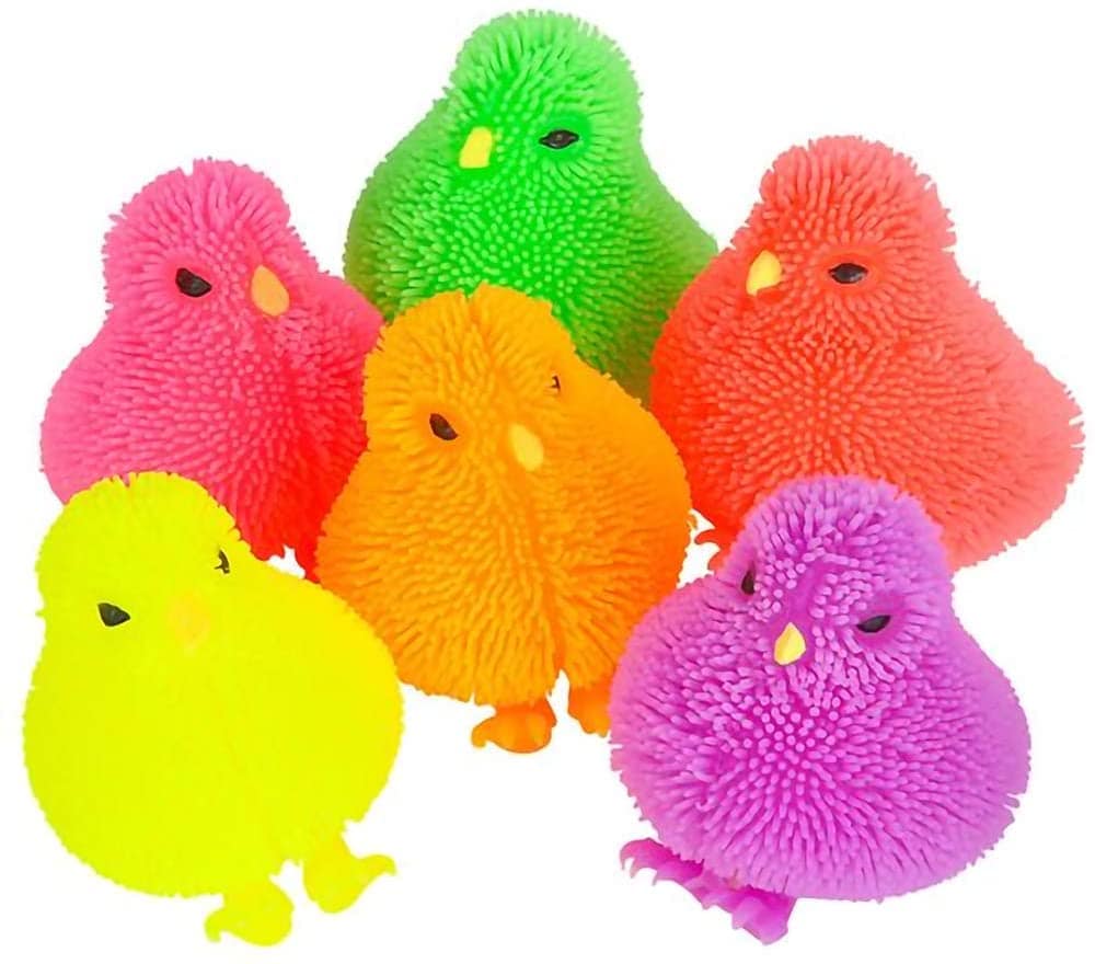 Squishy Neon Easter Chicks
