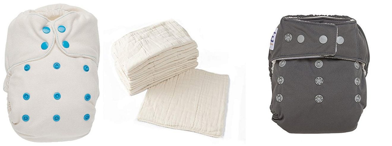 Different cloth diaper options
