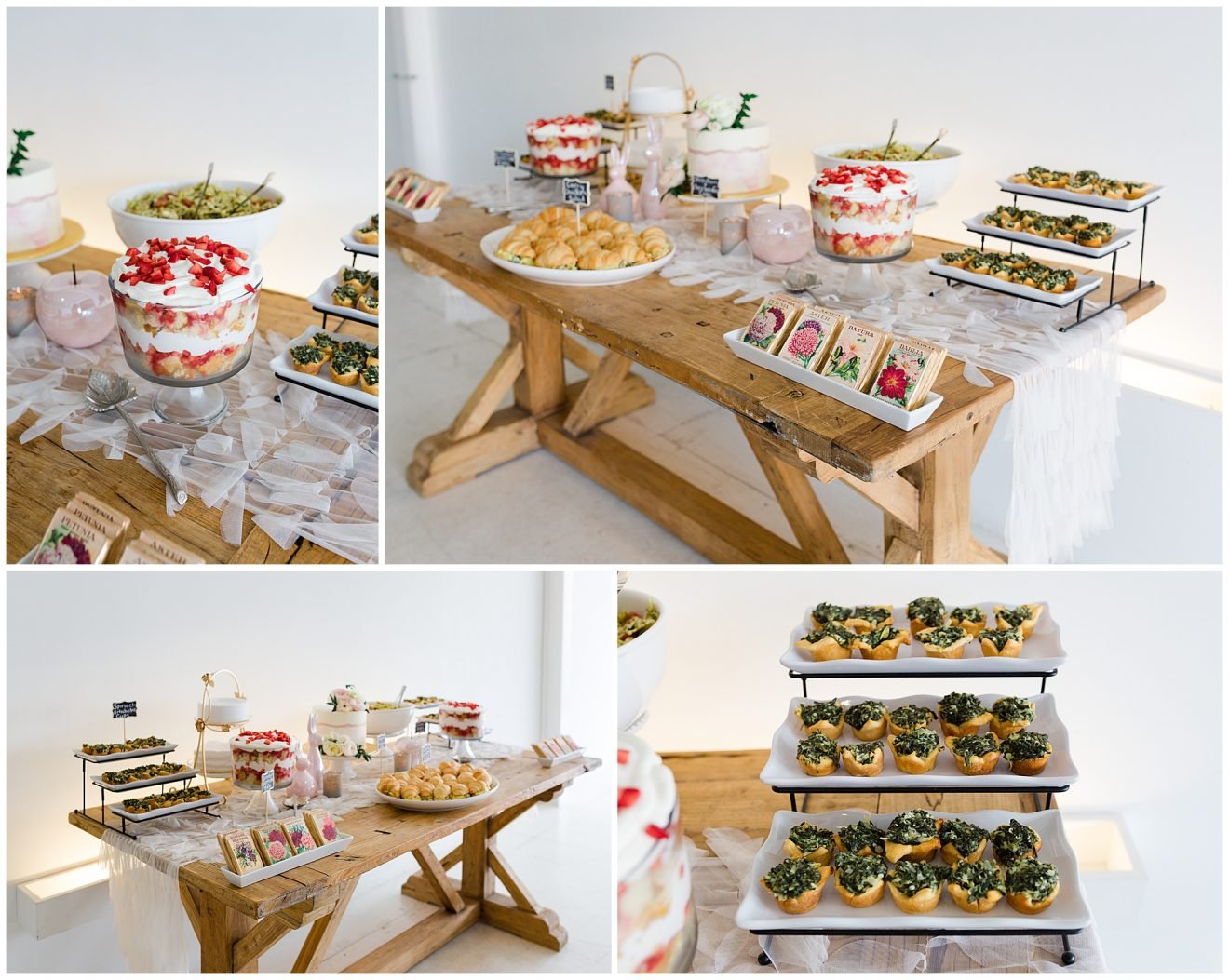 Baby shower food table