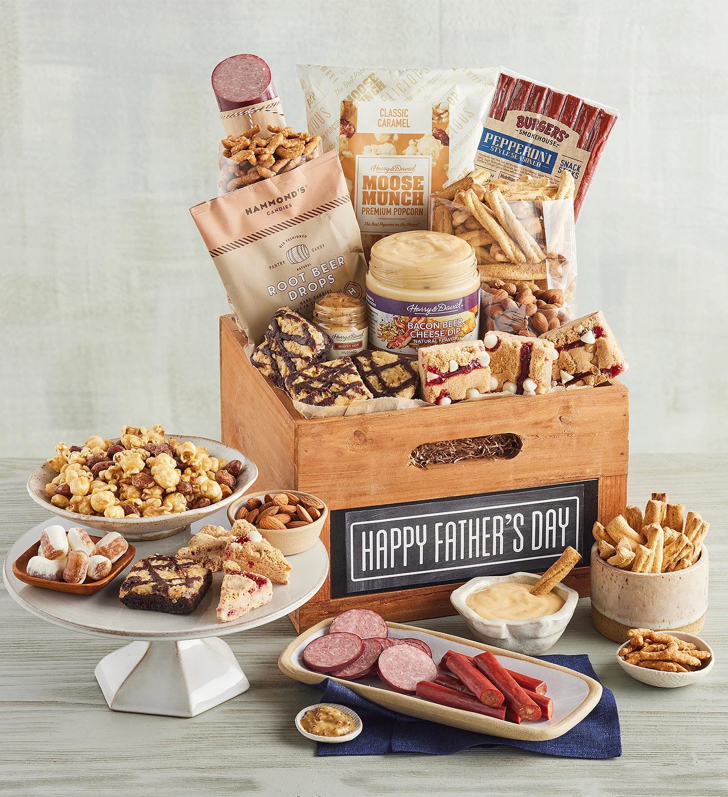 Father's Day snack gift box 