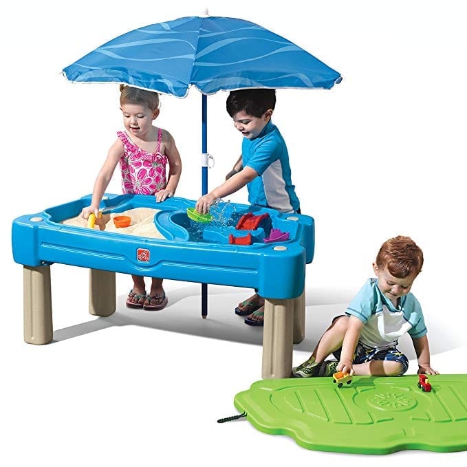 water and sand table for kids