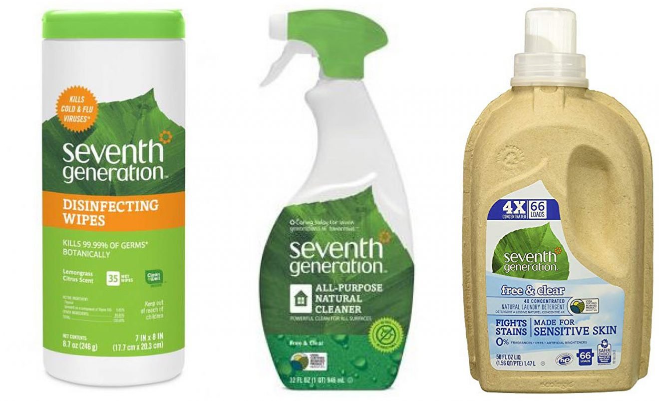 Seventh Generation cleaning products
