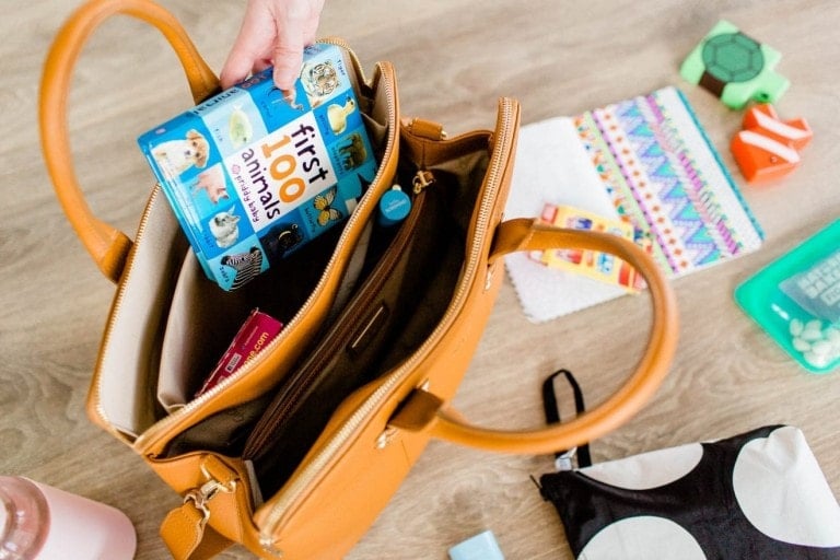Taking a look at what's inside my toddler bag.