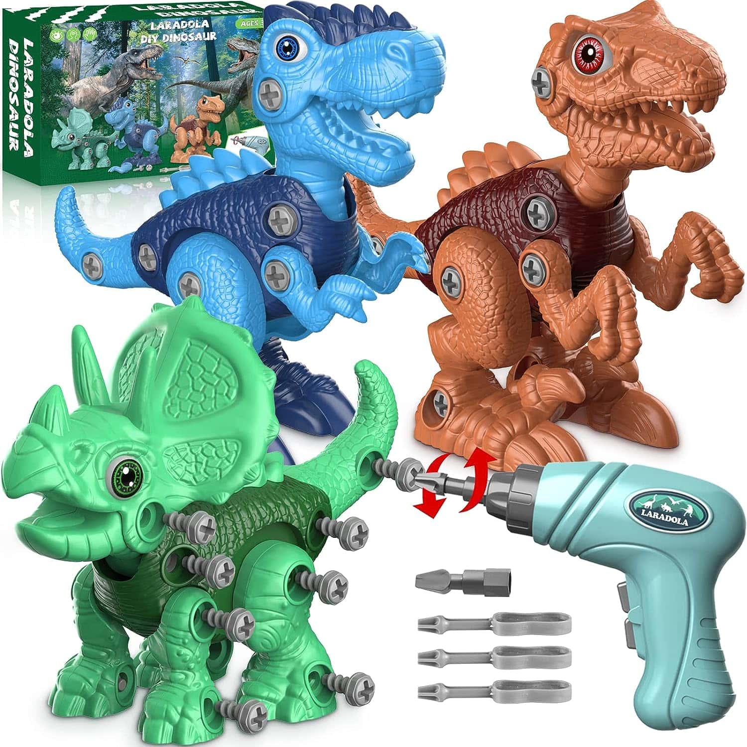 Take-Apart Dinosaur STEM Toy