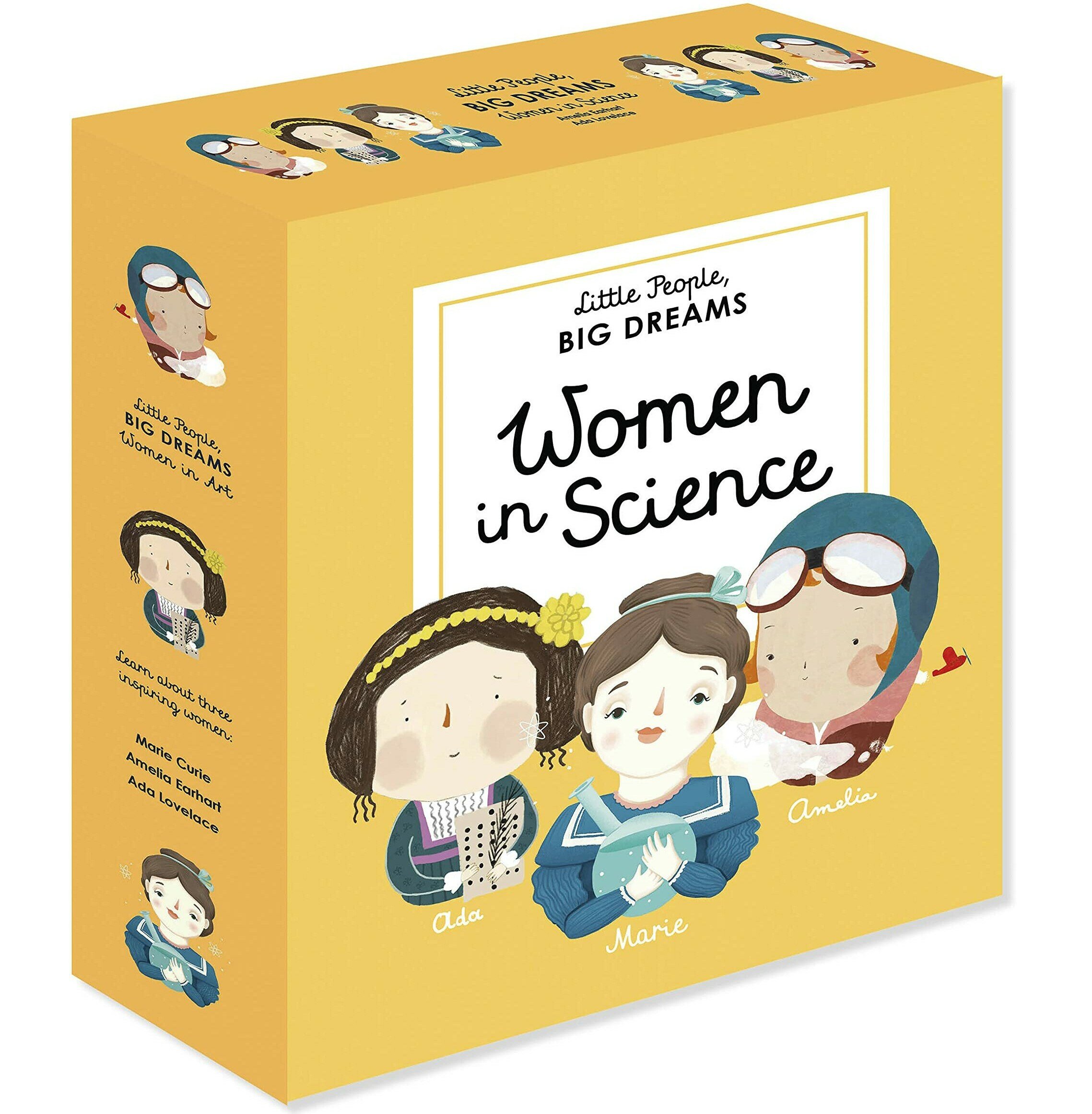 "Little People, BIG DREAMS" women in science set