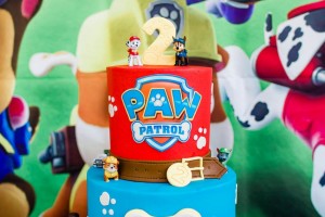 Paw Patrol Birthday Cake for a 2 year old.